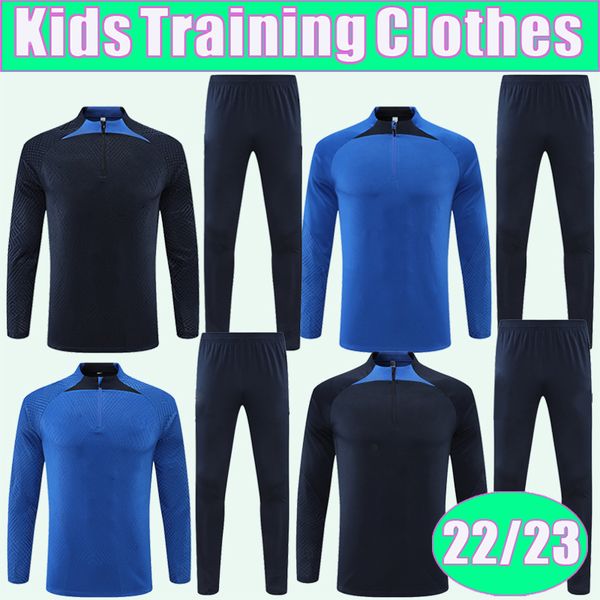 22 23 kante kovacic pulisic training wear kit kids suit soccer jerseys lukak umendy ziyech child half zip tracksuit football shirts, Black
22 23 kante kovacic pulisic training wear kit kids suit soccer jerseys lukak umendy ziyech child half zip tracksuit football shirts, Black