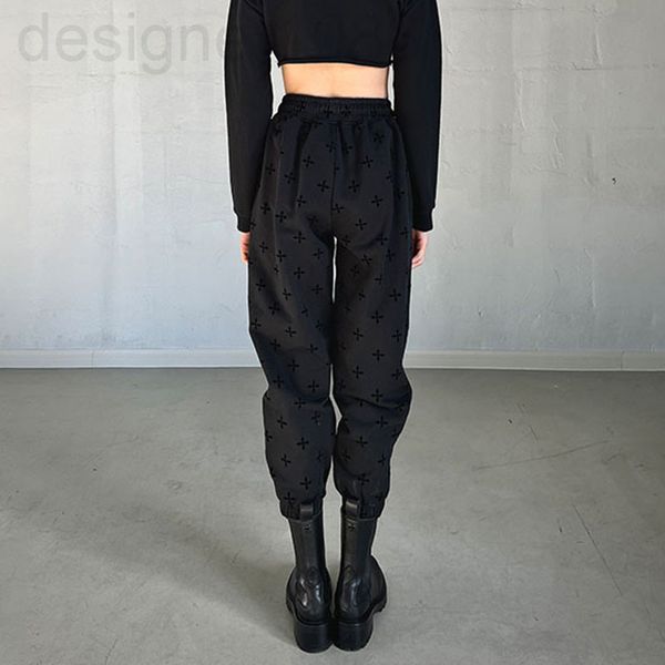 women's pants & capris designer smfk cross garden men's and women's high waist casual pants b44m, Black;white
women's pants & capris designer smfk cross garden men's and women's high waist casual pants b44m, Black;white