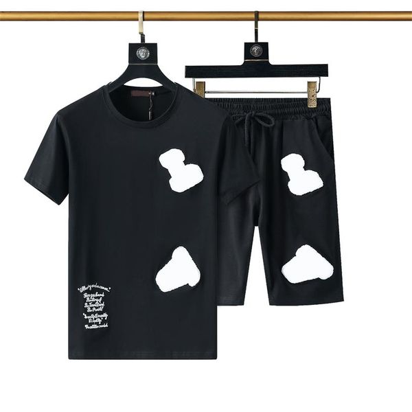 2022 men s tracksuits european station plaid printing leisure suit young men handsome plus size ice silk short sleeve t-shirt shorts two pie, Gray
2022 men s tracksuits european station plaid printing leisure suit young men handsome plus size ice silk short sleeve t-shirt shorts two pie, Gray