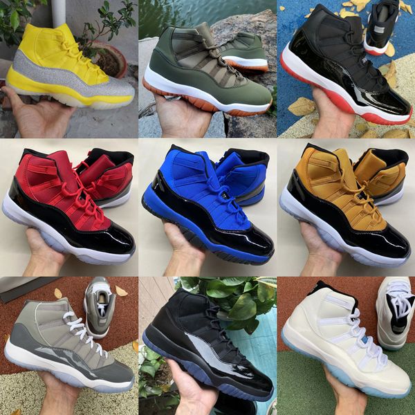 jumpman 11 11s basketball shoes man woman mens sneakers space jam cap and gown high concord platinum tint barons legend blue low white bred 
jumpman 11 11s basketball shoes man woman mens sneakers space jam cap and gown high concord platinum tint barons legend blue low white bred