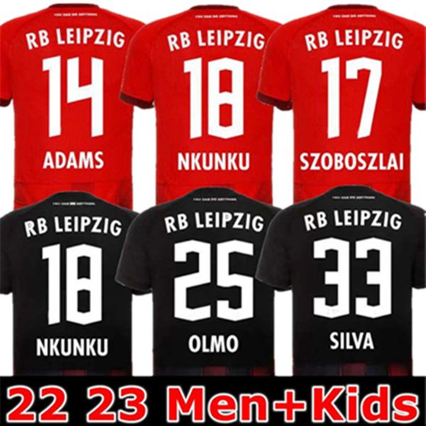 22 23 nkunku silva soccer jersey 2022 2023 football jerseys haidara olmo szoboszlai poulsen klostermann forsberg laimer adams hommes kits en, Black;yellow
22 23 nkunku silva soccer jersey 2022 2023 football jerseys haidara olmo szoboszlai poulsen klostermann forsberg laimer adams hommes kits en, Black;yellow
