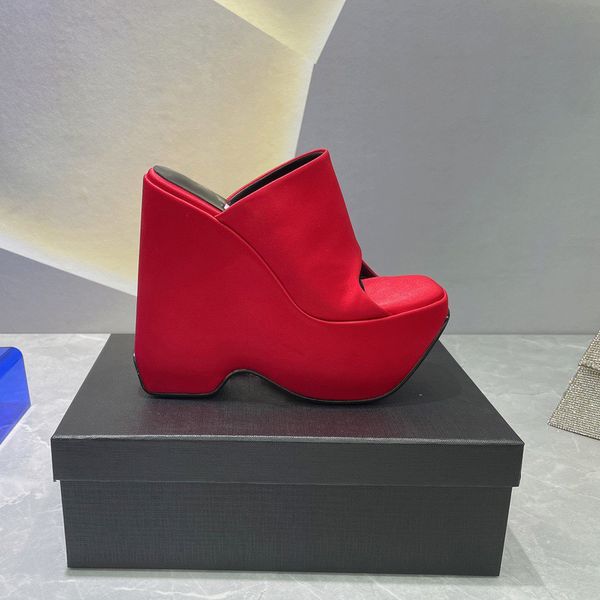 red la medusa triplatform satin platform wedges slippers sandals mules high-chunky heels slip-on open toe for women heeled luxury designers, Black
red la medusa triplatform satin platform wedges slippers sandals mules high-chunky heels slip-on open toe for women heeled luxury designers, Black