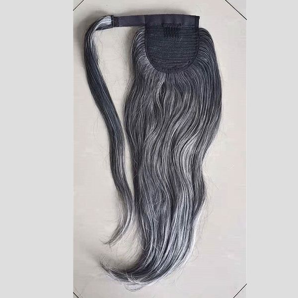 long sleek salt and pepper natural grey straight ponytail in 26 inches black mixed naturally highlights gray hair ponytail extension wraps p
long sleek salt and pepper natural grey straight ponytail in 26 inches black mixed naturally highlights gray hair ponytail extension wraps p