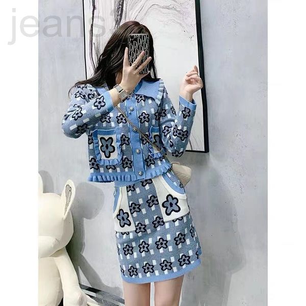 women's tracksuits designer age reducing flower knitwear cardigan ruffle skirt suit short women's clothing new trend in autumn and, Gray
women's tracksuits designer age reducing flower knitwear cardigan ruffle skirt suit short women's clothing new trend in autumn and, Gray