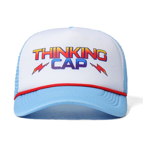 stranger things season 4 cosplay hat dustin henderson leather baseball cap retro mesh thinking hats prop accessories adjustable cap, Blue;gray
stranger things season 4 cosplay hat dustin henderson leather baseball cap retro mesh thinking hats prop accessories adjustable cap, Blue;gray