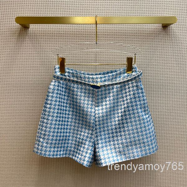 women's shorts 9 thousand bird check shorts sweet aging casual medium high waist straight pants thin summer end, White;black
women's shorts 9 thousand bird check shorts sweet aging casual medium high waist straight pants thin summer end, White;black