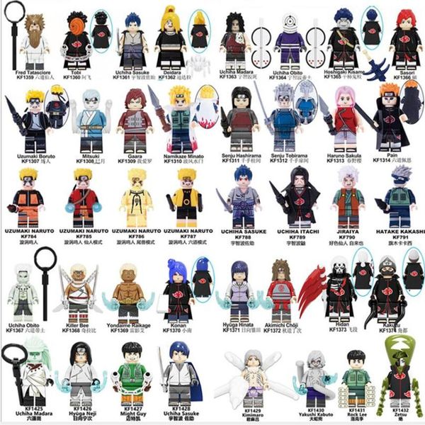 40pcs/set 4.5cm minifig naruto building block minifigures children's educational toy gift2287
40pcs/set 4.5cm minifig naruto building block minifigures children's educational toy gift2287