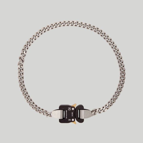 1017 alyx 9sm industrial functional wind metal lock necklace men and women couples hip hop tide brand all-match jewelry, Silver
1017 alyx 9sm industrial functional wind metal lock necklace men and women couples hip hop tide brand all-match jewelry, Silver
