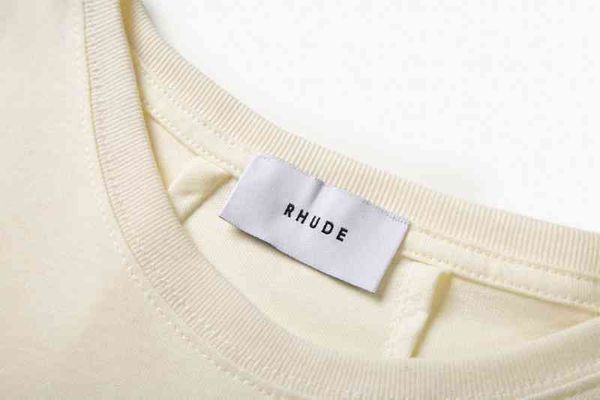 rhude short sleeve high street american apricot round neck loose cotton t-shirt men's and women's style, White;black
rhude short sleeve high street american apricot round neck loose cotton t-shirt men's and women's style, White;black