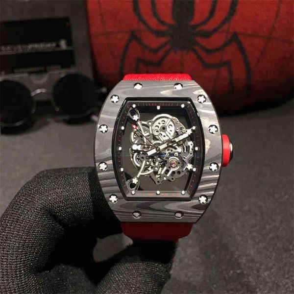 luxury mens mechanics watch richa milles wristwatch men's luminous carbon fiber fully automatic imported mechanical movement, size 50x4, Slivery;brown
luxury mens mechanics watch richa milles wristwatch men's luminous carbon fiber fully automatic imported mechanical movement, size 50x4, Slivery;brown