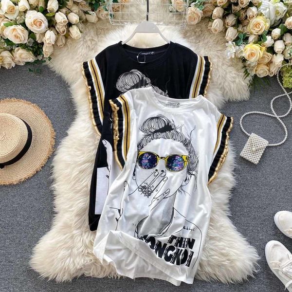 sequined character print t shirts women ins fashion o neck sleeveless female summer 2022 loose casual ladies tees 220613, White
sequined character print t shirts women ins fashion o neck sleeveless female summer 2022 loose casual ladies tees 220613, White