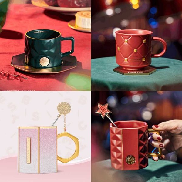 starbucks 2022 new vintage red diamond classic green mug pink shiny ceramic cup plate coffee cup
starbucks 2022 new vintage red diamond classic green mug pink shiny ceramic cup plate coffee cup