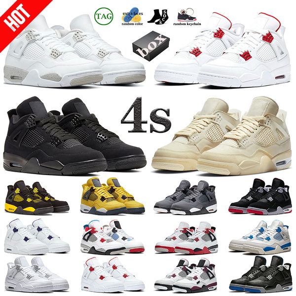 boots 4 4s women men basketball shoes black cat bred sail fire red thunder white oreo university blue cool grey diy wild things royalty spor
boots 4 4s women men basketball shoes black cat bred sail fire red thunder white oreo university blue cool grey diy wild things royalty spor