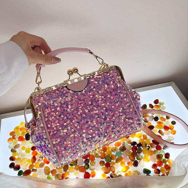 wholesale factory ladies leather shoulder bags sweet little fresh sequined shell bag street color fashion handbags joker metal buckle handba
wholesale factory ladies leather shoulder bags sweet little fresh sequined shell bag street color fashion handbags joker metal buckle handba