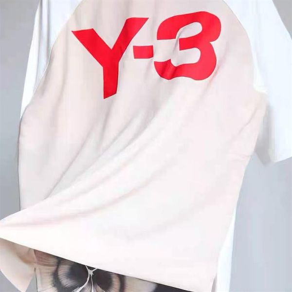 back printed short-sleeved t-shirt men and womens y3 loose round neck casual t shirts203m, White;black
back printed short-sleeved t-shirt men and womens y3 loose round neck casual t shirts203m, White;black