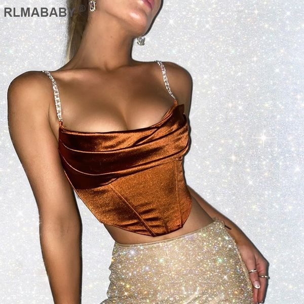 diamond strap ruched corset cropped camisole casual slim sleeveless backless summer women elegant club party crop top, Black;white
diamond strap ruched corset cropped camisole casual slim sleeveless backless summer women elegant club party crop top, Black;white