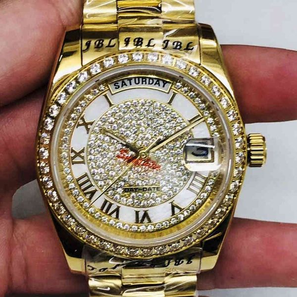 luxury mens mechanical watch automatic log jinman beijinluo geneva es for men swiss wristwatches, Slivery;brown
luxury mens mechanical watch automatic log jinman beijinluo geneva es for men swiss wristwatches, Slivery;brown