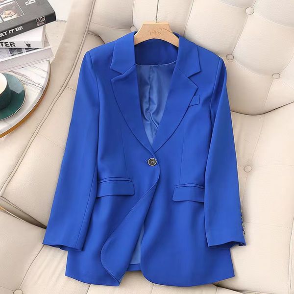 t505 womens suits & blazers tide brand high-quality retro fashion designer fashion solid color one button series suit jacket lion double-bre, White;black
t505 womens suits & blazers tide brand high-quality retro fashion designer fashion solid color one button series suit jacket lion double-bre, White;black