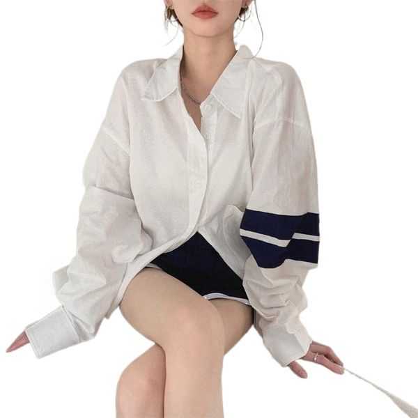 women's tracksuits alien kitty 2021 autumn ladies suit spliced mid-length white long sleeve shirt solid color casual fashion loose spor, Gray
women's tracksuits alien kitty 2021 autumn ladies suit spliced mid-length white long sleeve shirt solid color casual fashion loose spor, Gray