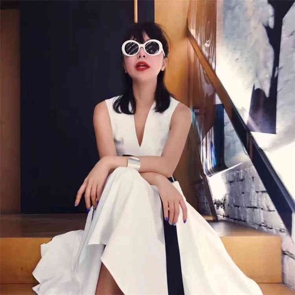sunglasses zhou yangqing star quan zhilong same round line women's fashion sunglasses plate frame sl sungla fom3, White;black
sunglasses zhou yangqing star quan zhilong same round line women's fashion sunglasses plate frame sl sungla fom3, White;black