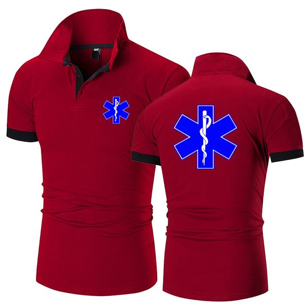 summer emt emergency ambulance printing solid color men short sleeve tee cotton man casual polo shirts male t shirt 220620, White;black
summer emt emergency ambulance printing solid color men short sleeve tee cotton man casual polo shirts male t shirt 220620, White;black