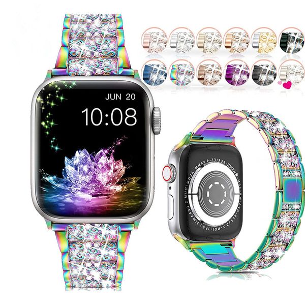 luxury diamond stainless steel metal 3 beads straps for apple watch iwatch 7/6/5/4/3 bracelet band 38mm 40mm 42mm 44mm 41mm 45mm
luxury diamond stainless steel metal 3 beads straps for apple watch iwatch 7/6/5/4/3 bracelet band 38mm 40mm 42mm 44mm 41mm 45mm