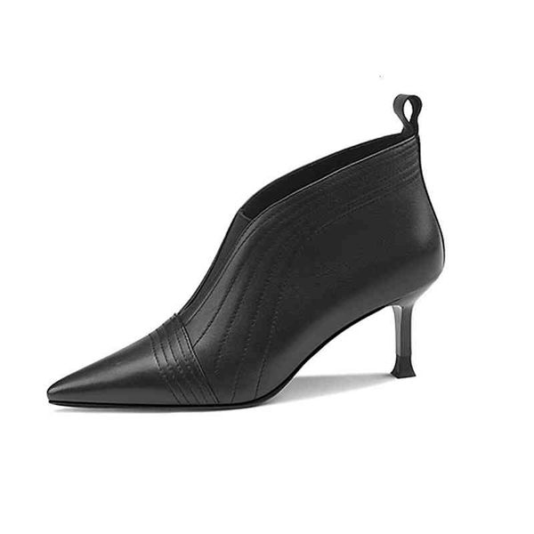 dress shoes spring and autumn women's shoes pointed thin heels high car stitched wowo bare boots sheepskin short 1l1o, Black
dress shoes spring and autumn women's shoes pointed thin heels high car stitched wowo bare boots sheepskin short 1l1o, Black