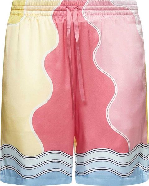 men's shorts casablanca 22ss mashao mountain gradual silk men's and women's fashion couple hawaiian casual shorts, White;black
men's shorts casablanca 22ss mashao mountain gradual silk men's and women's fashion couple hawaiian casual shorts, White;black