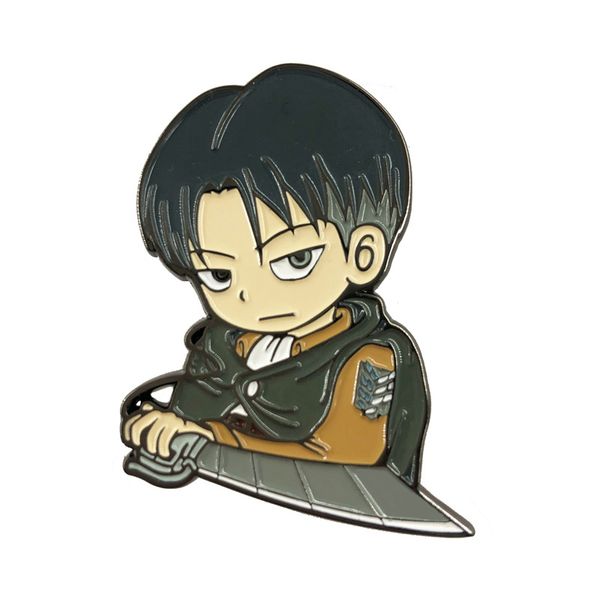 attack on titan chibi enamel pins custom eren mikasa armin levi brooches lapel badges cartoon jewelry gift for fans friends s005, Blue
attack on titan chibi enamel pins custom eren mikasa armin levi brooches lapel badges cartoon jewelry gift for fans friends s005, Blue