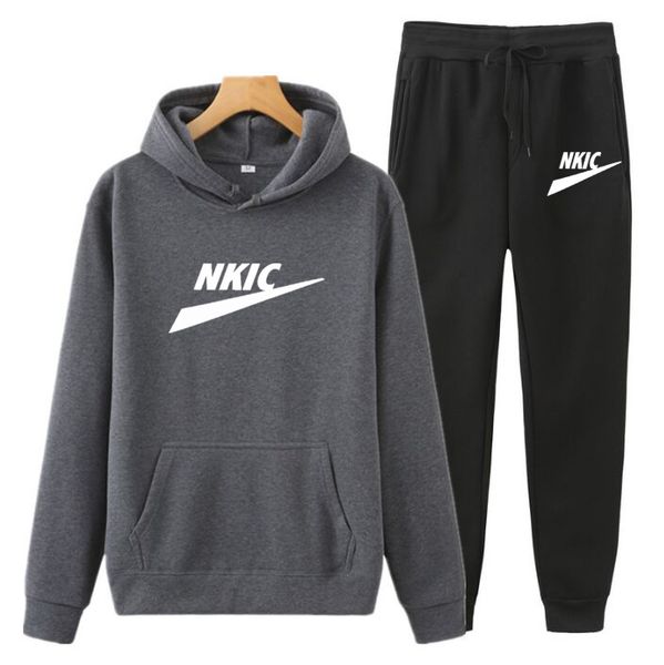 new brand tracksuit men casual hooded mens two piece hoodie+pants set hip hop fashion streetwear man joggers suit sets, Gray
new brand tracksuit men casual hooded mens two piece hoodie+pants set hip hop fashion streetwear man joggers suit sets, Gray