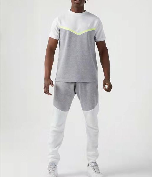 2022 fashion men designer tracksuit t-shirt luxury summer pants jogger suits printing brand fashion cotton sportswear male clothing, Gray
2022 fashion men designer tracksuit t-shirt luxury summer pants jogger suits printing brand fashion cotton sportswear male clothing, Gray