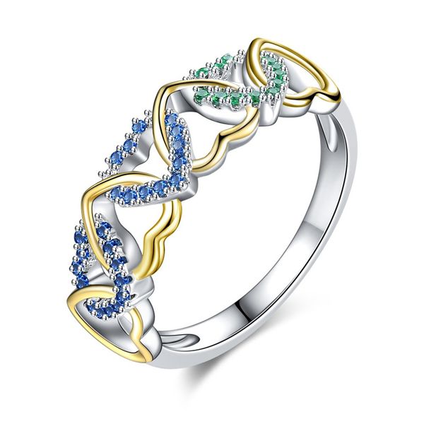r460 fashion multi color cubic zircon ring elegant heart finger rings for women
r460 fashion multi color cubic zircon ring elegant heart finger rings for women