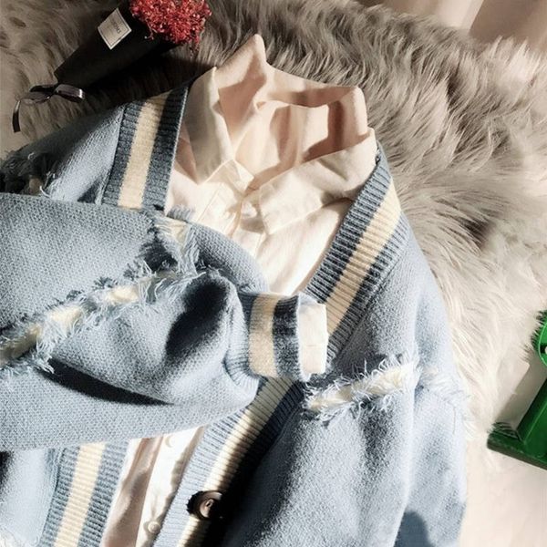 warm knit cardigan long sleeve cashmere knitted women winter jumpers ladies cardigans sweater y200910, White;black
warm knit cardigan long sleeve cashmere knitted women winter jumpers ladies cardigans sweater y200910, White;black