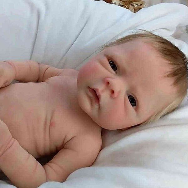 46cm reborn baby dolls bebe lifelike newborn cute silicone body toy for children christmas surprise gift drop shipping aa220325
46cm reborn baby dolls bebe lifelike newborn cute silicone body toy for children christmas surprise gift drop shipping aa220325