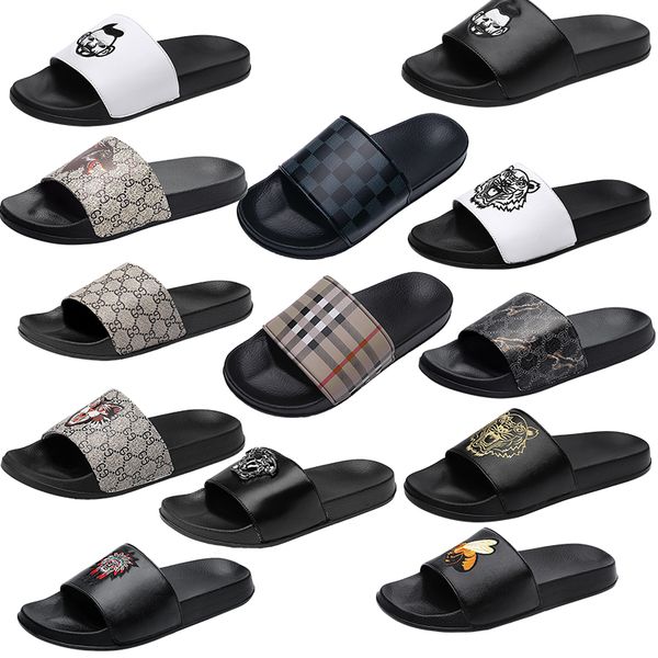 luxury brand men slides shoes slippers summer sandals beach slide flat designer classic checkered pattern print avatar flip flops sneakers s, Black
luxury brand men slides shoes slippers summer sandals beach slide flat designer classic checkered pattern print avatar flip flops sneakers s, Black