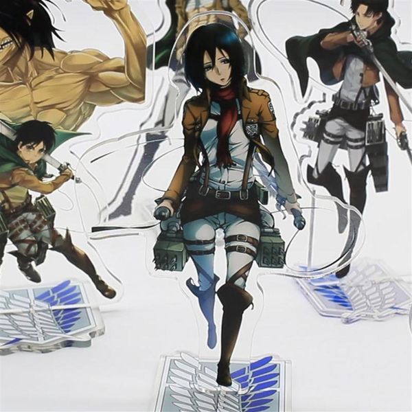 keychains anime figure attack on titan double sided acrylic stand model plate shingeki no kyojin desk decor standing sign for frie2896, Silver
keychains anime figure attack on titan double sided acrylic stand model plate shingeki no kyojin desk decor standing sign for frie2896, Silver