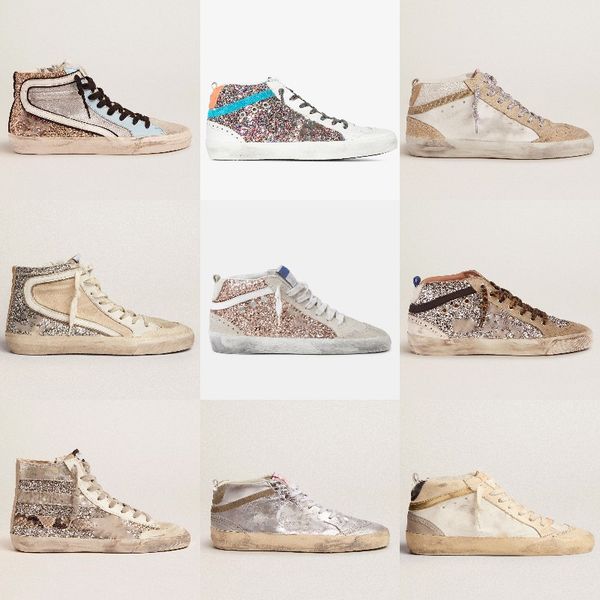 designer brand shoes mid slide star sneakers high-style women casual designer trainers sequin classic white do-old dirty men shoe, Black
designer brand shoes mid slide star sneakers high-style women casual designer trainers sequin classic white do-old dirty men shoe, Black