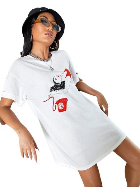 x sivan karim cuffed sleeve figure graphic dress 09ta#, Black;gray
x sivan karim cuffed sleeve figure graphic dress 09ta#, Black;gray