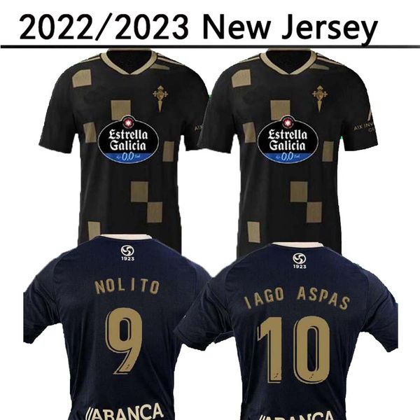 22 23 celta de vigo centenary soccer jerseys iago aspas 2022 2023 away camiseta nolito f.beltran hugo mallo solari s. mina brais mendez home, Black;yellow
22 23 celta de vigo centenary soccer jerseys iago aspas 2022 2023 away camiseta nolito f.beltran hugo mallo solari s. mina brais mendez home, Black;yellow