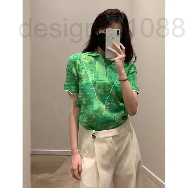 women's hoodies & sweatshirts designer high version bv2022 new line plaid tencel short sleeve temperament polo shirt versatile knitted, Black
women's hoodies & sweatshirts designer high version bv2022 new line plaid tencel short sleeve temperament polo shirt versatile knitted, Black