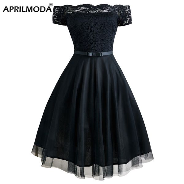 women vintage lace dress red black green slash neck tulle midi chic retro gothic 50s jurken swing party clothing 220318, Black;gray
women vintage lace dress red black green slash neck tulle midi chic retro gothic 50s jurken swing party clothing 220318, Black;gray