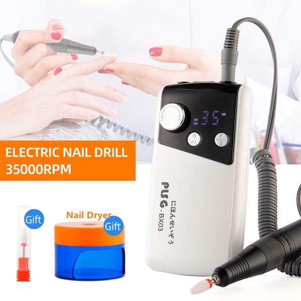 35000rpm electric nail drill machine with uv gel dryer portable manicure polisher handpiece polishing gel nail removal drillnew
35000rpm electric nail drill machine with uv gel dryer portable manicure polisher handpiece polishing gel nail removal drillnew