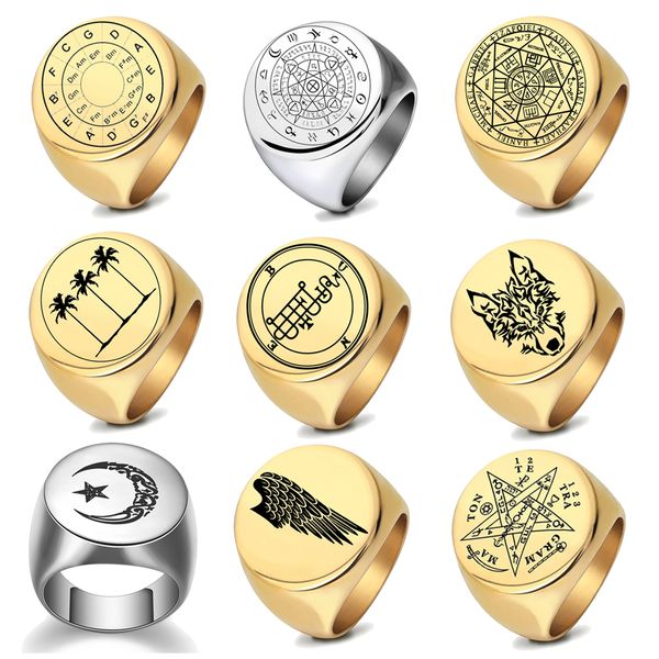 new titanium stainless steel square finger ring for men pentagram letters zodiac gold silver color aesthetic hip hop punk rock band rings bi
new titanium stainless steel square finger ring for men pentagram letters zodiac gold silver color aesthetic hip hop punk rock band rings bi