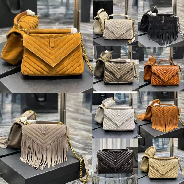 college medium chain bag suede with fringes chevron-quilted over stitching shoulder strap leather crossbody handbag luxury designers genuine
college medium chain bag suede with fringes chevron-quilted over stitching shoulder strap leather crossbody handbag luxury designers genuine