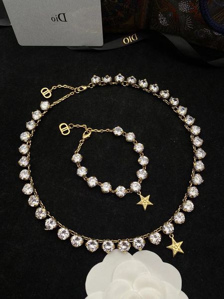 factory retail and wholesale dijia 2022 new diamond studded star necklace female d temperament rhintone bracelet jewelry, Silver
factory retail and wholesale dijia 2022 new diamond studded star necklace female d temperament rhintone bracelet jewelry, Silver