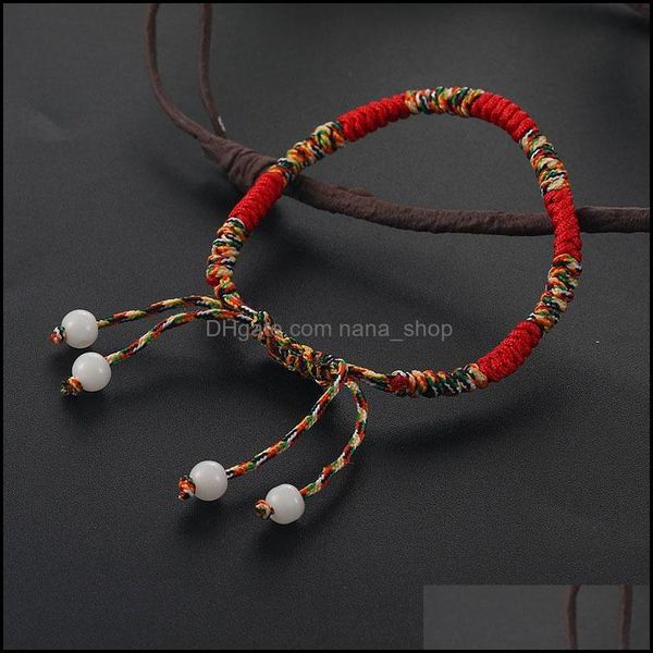 charm bracelets jewelry hanmade woven colorf red rope for women men lovers fashion lucky beads bangle jewe dhfwi, Golden;silver
charm bracelets jewelry hanmade woven colorf red rope for women men lovers fashion lucky beads bangle jewe dhfwi, Golden;silver