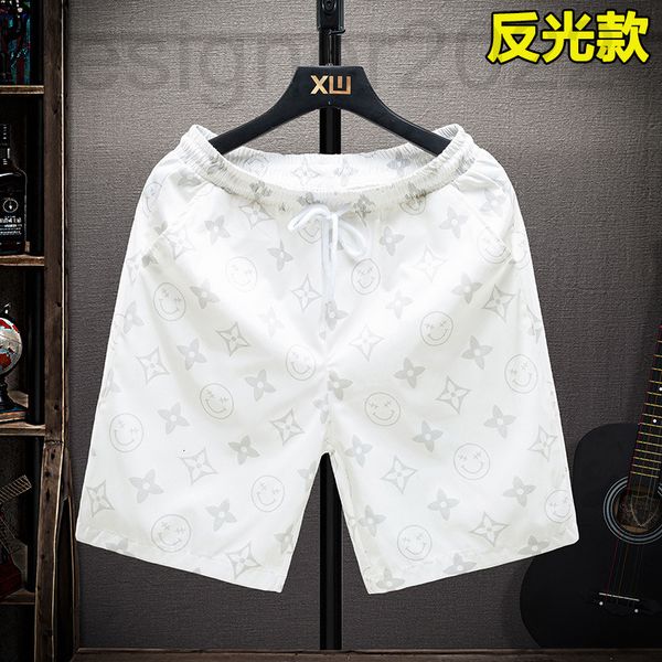 men's pants designer summer reflective quick drying thin shorts men's trend personality casual capris youth loose versatile beach, Black
men's pants designer summer reflective quick drying thin shorts men's trend personality casual capris youth loose versatile beach, Black