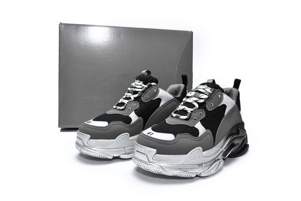 shoes couple designer luxury edition casual sneakers gradient grey paris 1st generation retro dad shoes bls triple s graded, Black
shoes couple designer luxury edition casual sneakers gradient grey paris 1st generation retro dad shoes bls triple s graded, Black