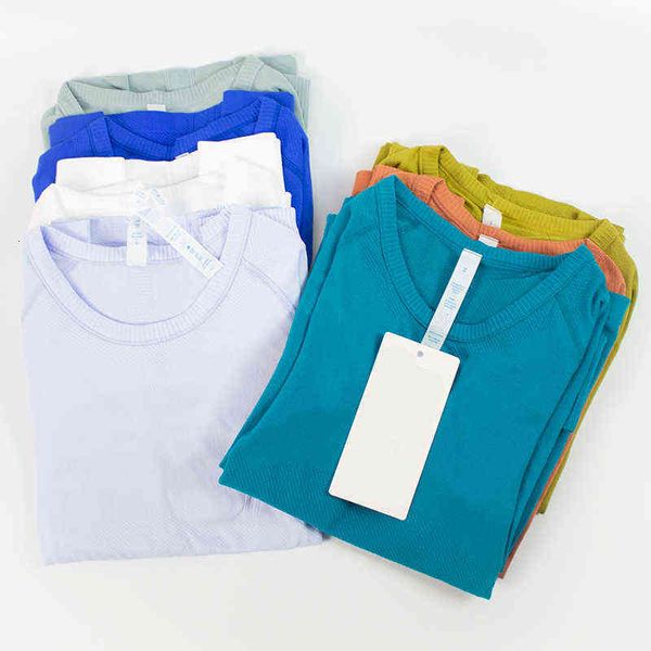 womens yoga designers sports t shirts wear swiftlys tech ladies short-sleeved t-shirts moisture wicking knit elastic fitn clothes, White
womens yoga designers sports t shirts wear swiftlys tech ladies short-sleeved t-shirts moisture wicking knit elastic fitn clothes, White