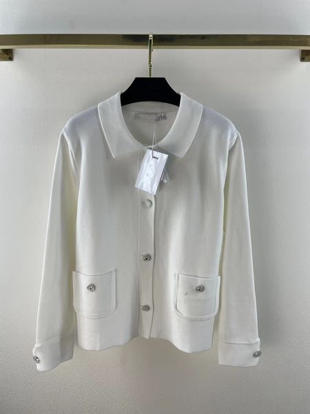 2022 autumn milan runway sweaters lapel neck long sleeve women's sweater high end jacquard cardigan designer clothing 0528-5, White;black
2022 autumn milan runway sweaters lapel neck long sleeve women's sweater high end jacquard cardigan designer clothing 0528-5, White;black